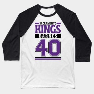 Sacramento Kings Barnes 40 Limited Edition Baseball T-Shirt